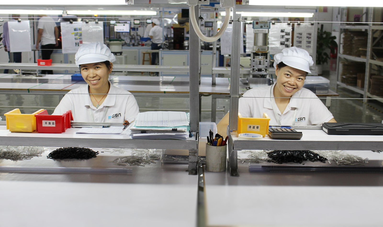 GSN Shenzhen assembly workers